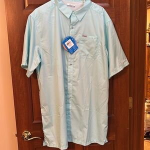 NWT Columbia PFG Men's Standard Slack Tide Camp Shirt, XLT
